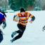 Новости регби: В Ужгороді грали у регбі на снігу (ФОТО)